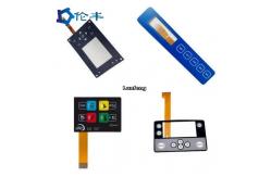 China PET F150 FPC Membrane Switch Panel Embossed Button LEDs supplier