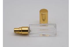 China Square 10ml Glass Perfume Atomizer Bottle Portable Mist Spray supplier
