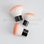 Silkscreen Logo Synthetic Kabuki Blush Brush Angled Travel Kabuki Brush for sale