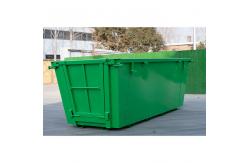 China Customized 3 - 8 Cubic Metre Skip Bin Industrial Steel Recycle Waste Garbage Bin supplier