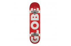 China YOBANG OEM Globe G0 Fubar Red / White Complete Skateboard - 8.25 x 32 supplier