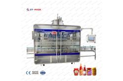 China 100-1000g Sauce Filling Machine 500ml -5000ml Pepper Sauce Liquid Paste Filling Machine supplier
