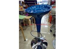 China Metal Blue Adjustable Lab Chairs , University Heavy Duty Lab Stools supplier
