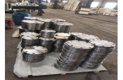 China Slip-On Steel Blind Flange Black Paint Surface For Flanges Connection Requirement supplier