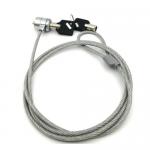 Stainless Steel Lightweight Cable Lock Notebook Computer Lock Electronic Plating for sale