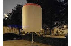 China Customizable Portable Tripod LED Balloons Lights 360degree Glarefree Rescue HMI 1200W supplier