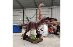 China Jurassic Park Realistic Dinosaurs Theme Park Tyrannosaurus Model For Exhibition supplier