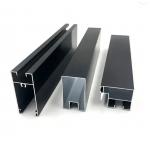 Slim Aluminium Sliding Window Profile Matt Black And Bronze Aluminium Profile Section for sale