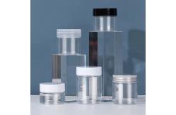 China 500ml Recycled Clear Plastic Cosmetic Jar For Body Scrub supplier