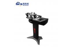 China Vertical Tennis Racket Restringing Machine With LCD Interface supplier