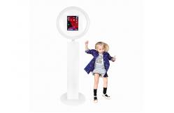 China Makeup Vlog Ipad Selfie Photo Booth Ring Light Ipad Selfie Station With Tripod supplier