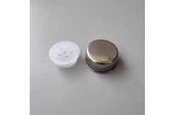 China 50ml square spice glass jar salt and pepper shaker bottle supplier