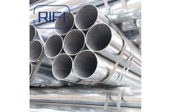 China 1.07MM Thickness EMT Conduit Pipe With Pre Galvanized  Zinc Coating supplier
