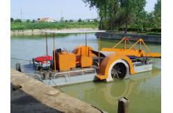 China 16cbm High Efficiency Aquatic Weed Harvester For Lake Cleaning supplier
