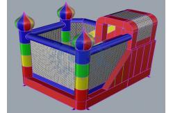 China EN14960 410D Jumping Inflatable Children Bounce House supplier