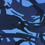 Ripstop Cotton Polyester CVC Blue Camouflage Fabric 58/59'' for sale
