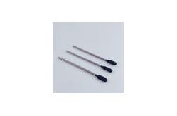 China Dust Free Gray Handle Black Electronics Cleaning Foam Cleaning Swabs supplier