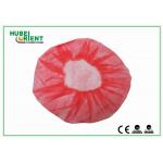 Waterproof Handmade PE Disposable Head Cap With Elastic Band for sale