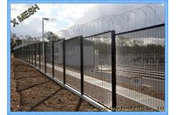 China Security 358 High Security Fence Glavnized And Electrostatic Polyester Powder Coated supplier
