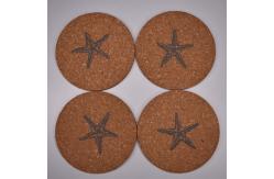 China Customized Round Cork Coasters For Decoration,DIY Projects supplier