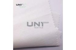 China Herringbone Pocketing Fusible Interfacing Fabric Flame Retardant supplier