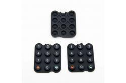China Customized Silicone Calculator Buttons, Various Control Panel Rubber Buttons, Conductive supplier