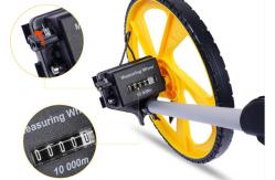 China Electronic Counter/Hand Push Mechanical Odometer Handwheel Measurement Rangefinder Road Walking Measuring Wheel supplier