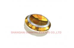 China Lift Push Buttons Mirror Stainless Steel Surface With Titanize supplier
