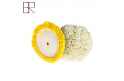 China Round 2-3 Coats Single Sided Wool Polishing Pad 60μm supplier
