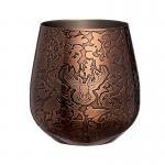 Stainless Steel Wine Glass Stemless Wine Cup Copper Stag Design for sale