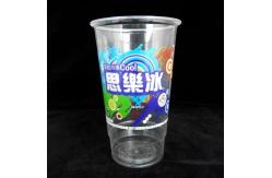 China 16 Oz Biodegradable And Compostable Tableware Clear Cups For Cold Drink supplier
