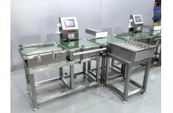 China Food Online Checkweigher Machine Automatic Digital Belt Conveyor Weight Checker supplier