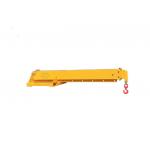 Extendable Truck 640kg Forklift Jib Crane Telescopic Fork Mounted for sale