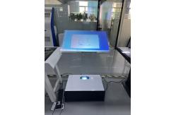 China Exhibition Holo Terminal Projection Transparent Lcd Screen Glass Interactive Touch Foil Kiosk supplier