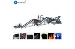 China Waste Tyre Recycling Machine Plant Make Rubber Powder Machine supplier