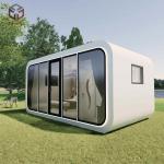 Custom White Apple Cabin House Cabin Container Aluminum Alloy Shell for sale
