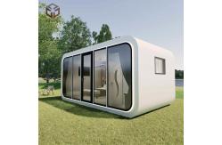 China Custom White Apple Cabin House Cabin Container Aluminum Alloy Shell supplier