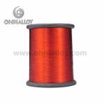 Annealing Red MWS-294 Constantan Resistance Wire CuNi44 Enameling Insulation for sale