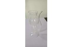 China Straw Cup Glass Kitchenware High Borosilicate Glass Breakfast Milk / Juice Cold Beverage supplier