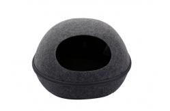 China Cats Accessories Detachable H26cm Felt Pet Cave With Cushion supplier