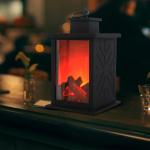 OEM ODM Garden Solar Decorative Lights Flame Lanterns For Outdoor Camping for sale