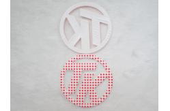 China Custom Label Printing TPU Rubber Silicone Heat Transfer Clothing Labels supplier