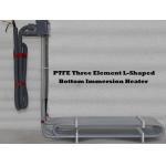 ISO9001 Three Element 3000W Immersion Water Heater L Shaped Bottom for sale