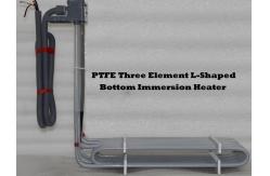 China ISO9001 Three Element 3000W Immersion Water Heater L Shaped Bottom supplier