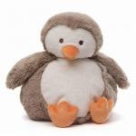ICTI Embroidery logo printable Penguin Teddy Bear Cuddly Toy for sale