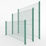 Garden Chain Link Fence PVC Coated Galvanized Green Vinyl Coated for sale