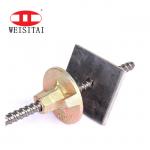 Adjustable 10/16/20mm Steel Formwork Tie Rod With Wing Nut for sale