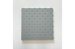 China Non Slip Polypropylene Floor Tiles 400x400mm True Lock Diamond Tiles supplier