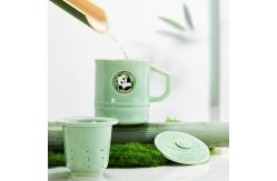 China Ready To Ship In Stock 550ml Porcelain Mug With Hand Painted Decal supplier