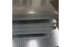 China Diamond Embossed Galvanized Gi Chequered Plate With Many Pattern In Stock supplier